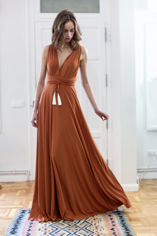 Navy Infinity Dress50