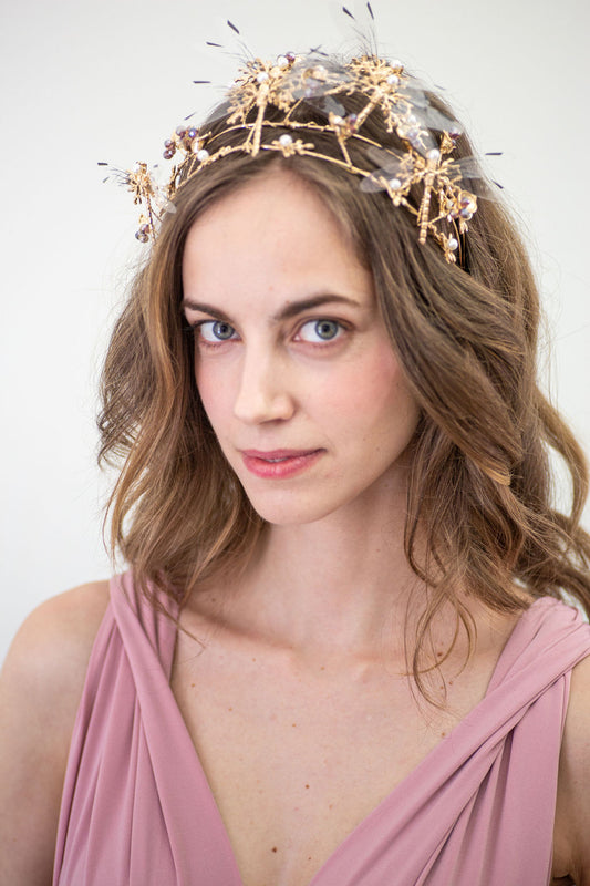 Royal Fringed Poncho