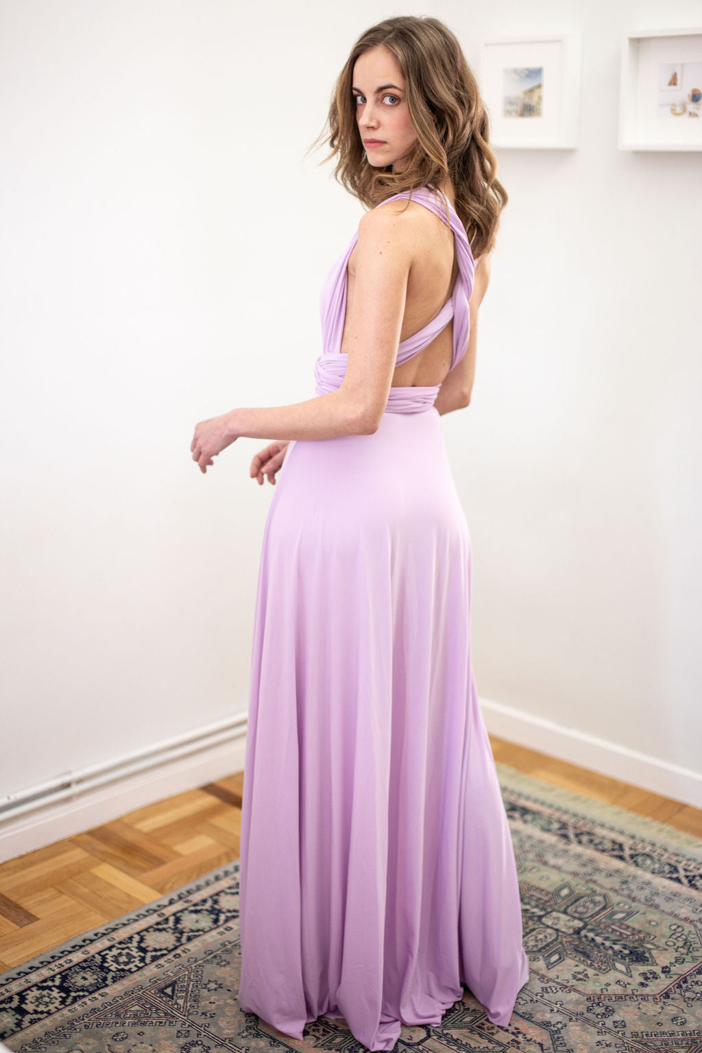 Mauve Infinity Dress 79