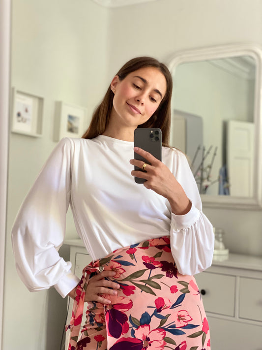 Raw Long Sleeve Wrap