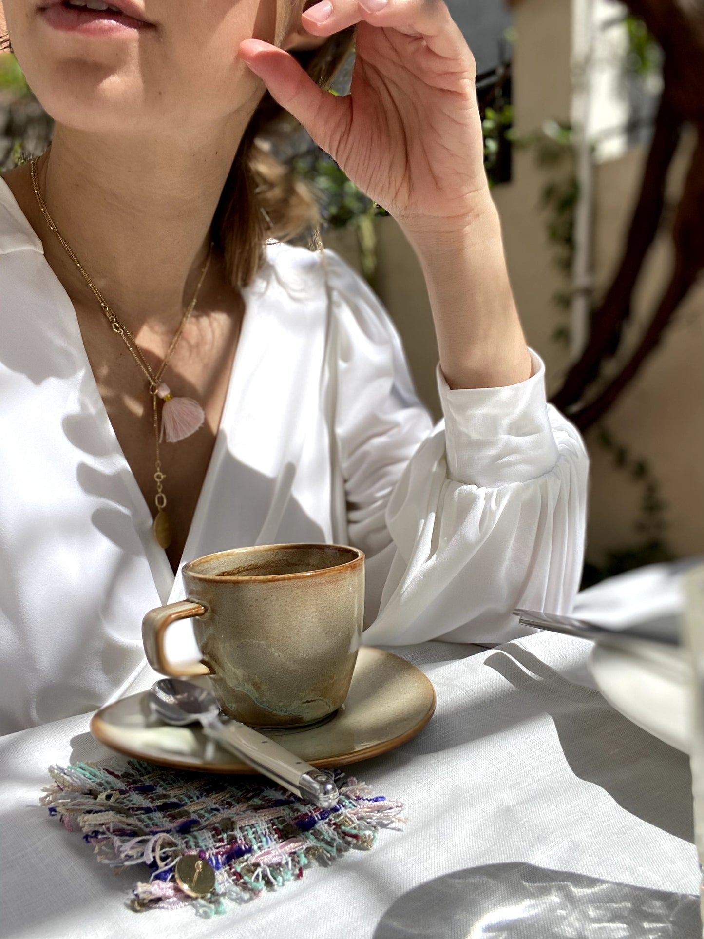 Raw Long Sleeve Wrap