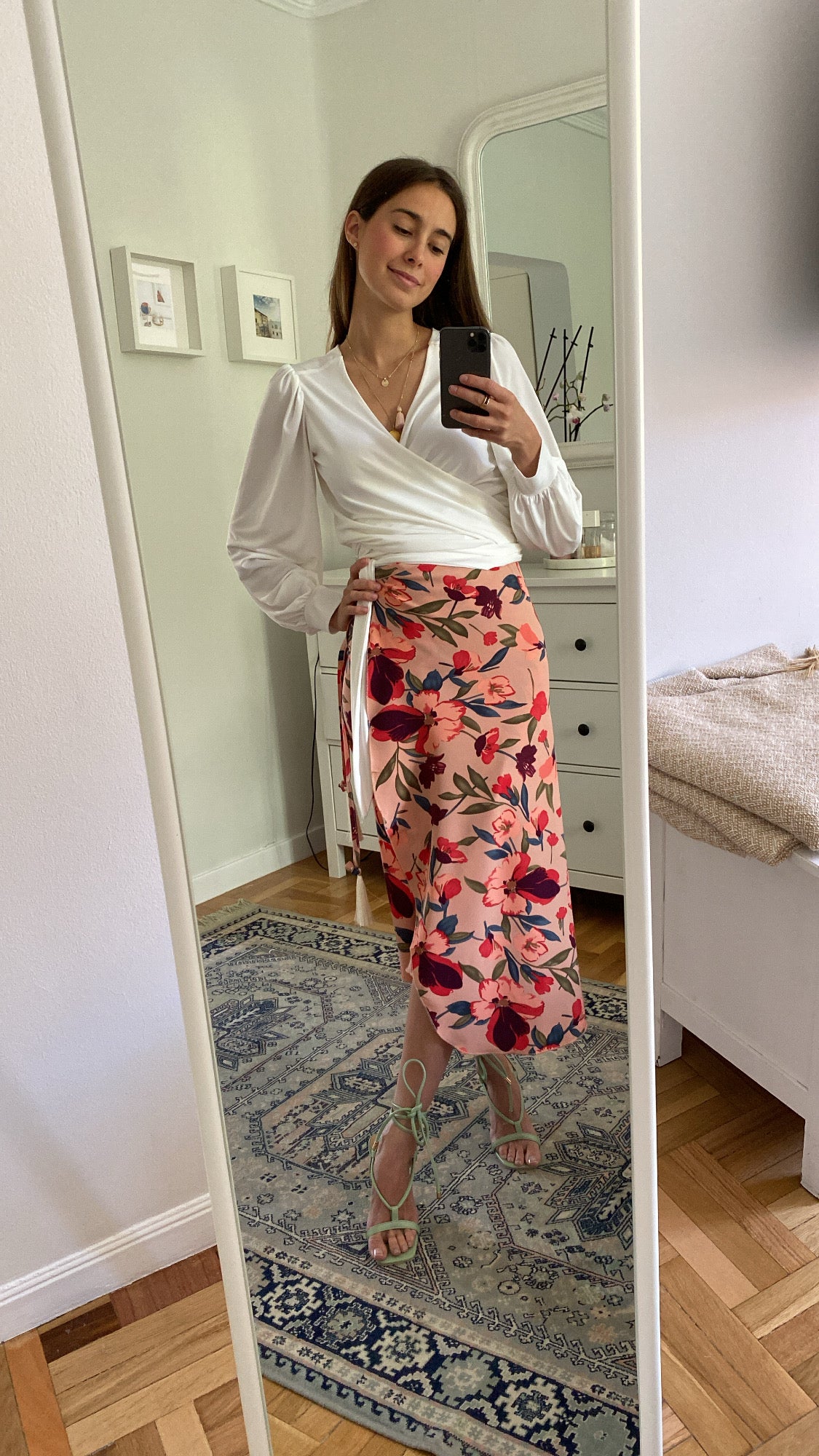 Raw Long Sleeve Wrap